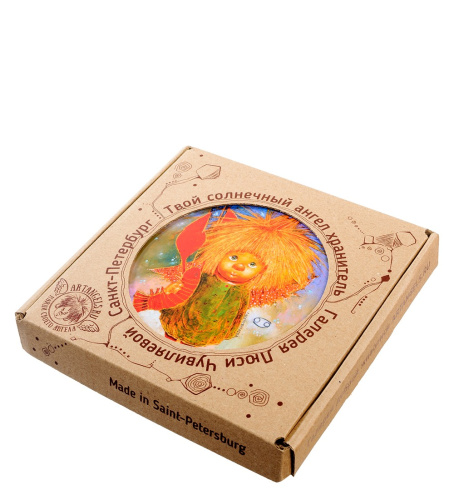 ANG-324 Магнит "Знак зодиака - Рак" 10х10 на VALLES.TOP