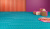Пол Bolon Missoni Optical Turquoise плетеный, виниловый, 2000х25000х3 мм на VALLES.TOP