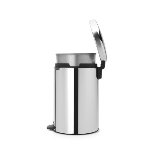 Бак Brabantia newicon мусорный, стальной полированный, с внутренним ведром, 20 л на VALLES.TOP