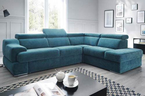 Диван Gala Collezione Belluno 2,5QFL-SSE-KEP угловой в ткани на VALLES.TOP