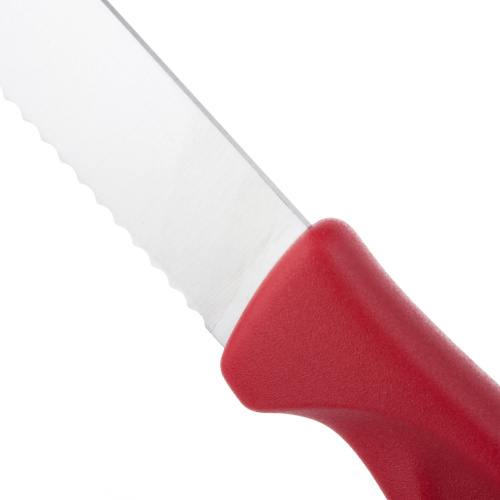 Нож Wüsthof Sharp Fresh Colourful для стейка, красная рукоятка, 10 см на VALLES.TOP