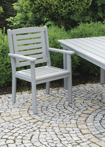 Кресло Esschert Design Farm Folklore уличное, деревянное на VALLES.TOP