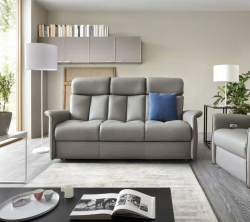 Диван Gala Collezione Busto трехместный в коже на VALLES.TOP