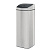Бак Brabantia Touch Bin мусорный, прямоугольный, стальной матовый, FPP, 25 л на VALLES.TOP