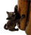 WS-883 Статуэтка "Кошка с котенком - воспитание" на VALLES.TOP