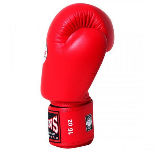 Перчатки Twins Special BGVL-3 боксерские, красные на VALLES.TOP