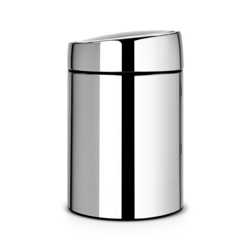 Бак Brabantia Slide Bin мусорный, стальной полированный, 5 л на VALLES.TOP