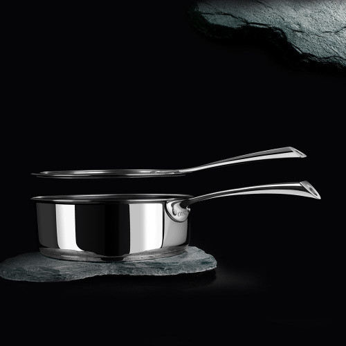 Сотейник CRISTEL Casteline fixed handle с ручкой, стеклянная крышка с длинной ручкой, диаметр 26 см, 4,5 л на VALLES.TOP