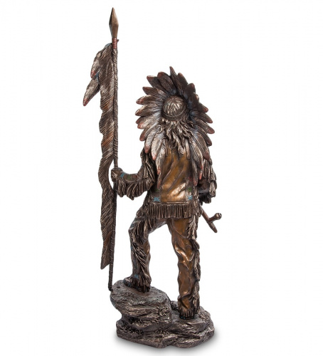 Статуэтка Veronese Индейский вождь WS-619 на VALLES.TOP