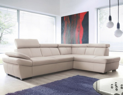 Диван Gala Collezione Salerno угловой в коже на VALLES.TOP