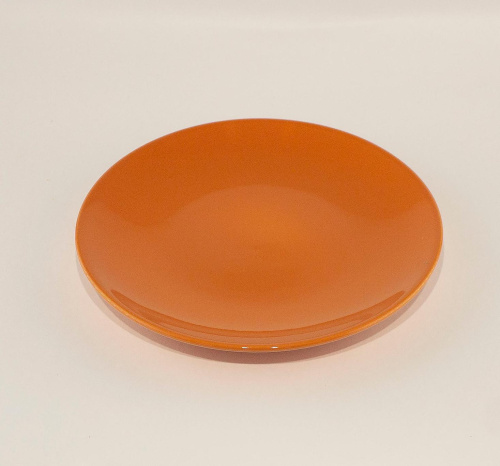 Тарелка Value Ceramic десертная терракотовая 219 мм на VALLES.TOP