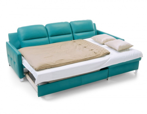 Диван-кровать Gala Collezione Fiorino угловой в коже на VALLES.TOP