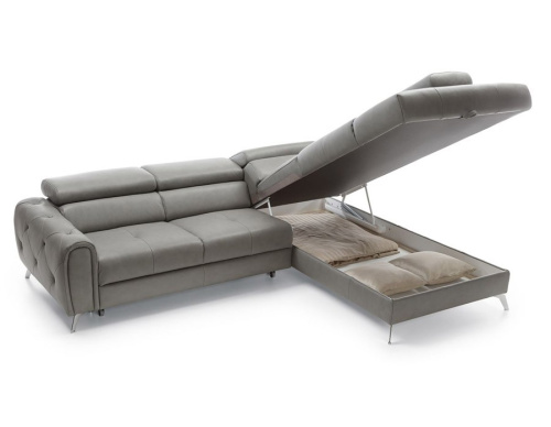 Диван Gala Collezione Camelia угловой в коже на VALLES.TOP