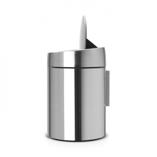 Бак Brabantia Slide Bin мусорный, стальной матовый, FPP, 5 л на VALLES.TOP