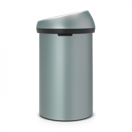 Бак Brabantia Touch Bin мусорный, мятный металлик, 60 л на VALLES.TOP
