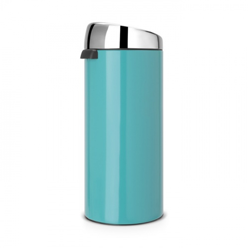 Бак Brabantia Touch Bin New мусорный, лазурно-синий, 30 л на VALLES.TOP