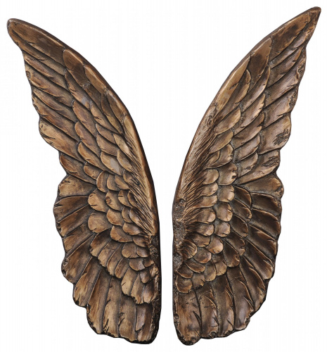Панно Mart Gallery Крылышки бронзовое на VALLES.TOP