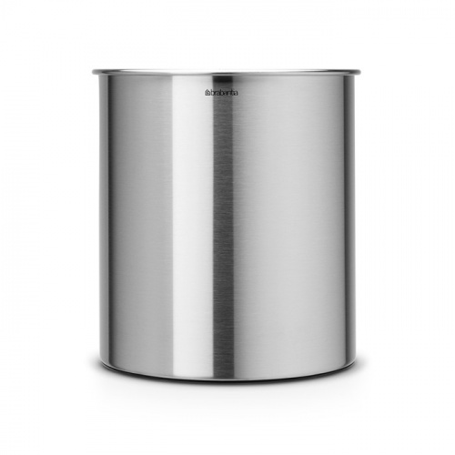 Корзина Brabantia для бумаг, стальная матовая, 7 л на VALLES.TOP