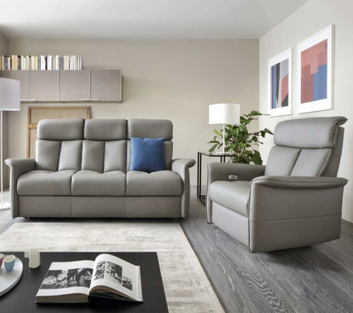 Кресло-реклайнер Gala Collezione Busto в коже на VALLES.TOP