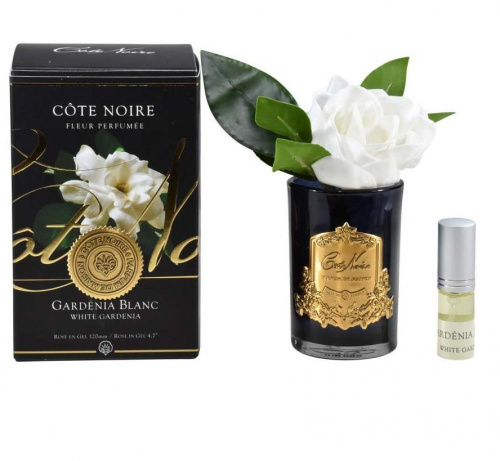 Букет Cote Noire Бутон гардения ароматический, черное стекло на VALLES.TOP