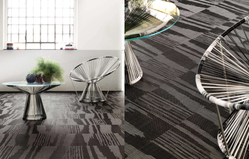Пол Bolon Missoni Flame Black плетеный, виниловый, 2000х25000х3 мм на VALLES.TOP