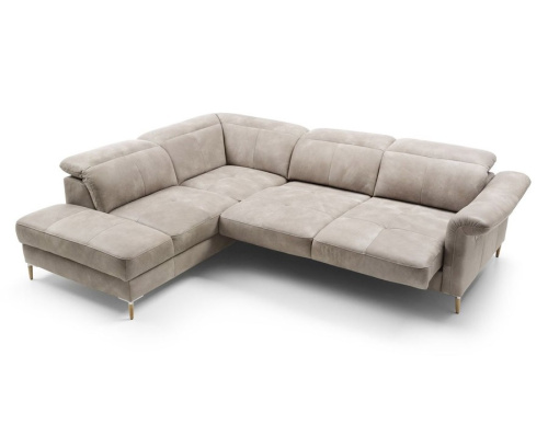 Диван Gala Collezione Fava угловой в коже на VALLES.TOP