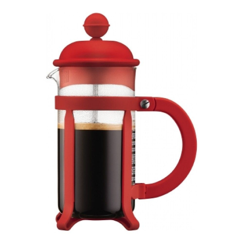 Френч-пресс Bodum Java красный, 0,35 л на VALLES.TOP
