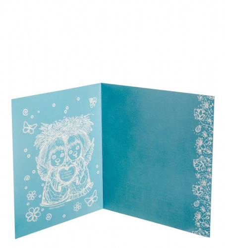 ANG-337 Открытка "Мозайка" 15х17 на VALLES.TOP