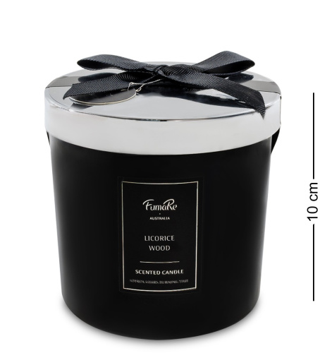 Свеча Fumare Стебель солодки, в стекле с крышкой, 10 см на VALLES.TOP