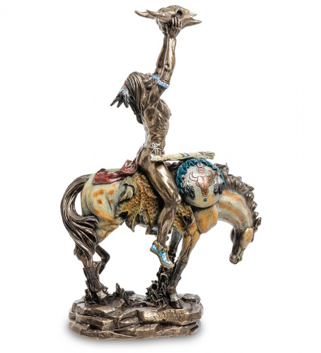 Статуэтка Veronese Индеец с трофеем WS-493 на VALLES.TOP
