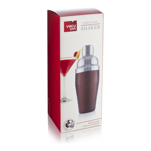 Шейкер VACU VIN для коктейлей коричневый на VALLES.TOP