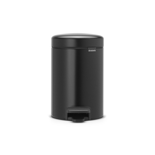 Бак Brabantia newicon мусорный, черный матовый, 3 л на VALLES.TOP