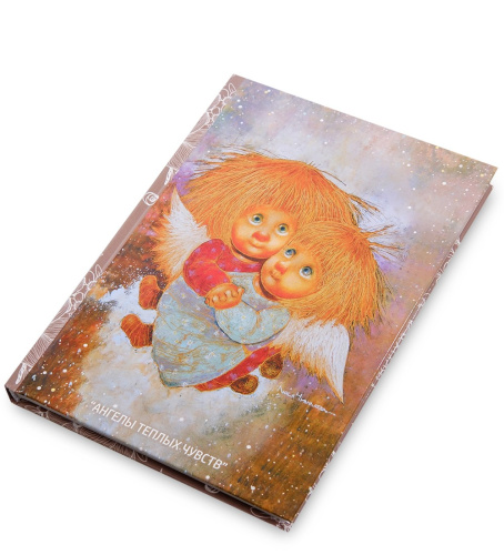 ANG-420 Блокнот "Ангелы теплых чувств" 12х17 на VALLES.TOP