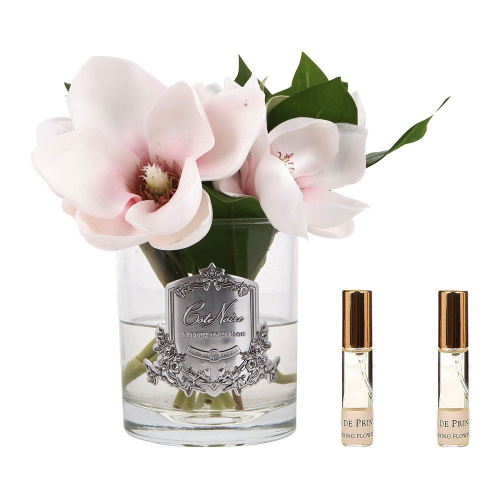 Букет Cote Noire Розовые магнолии ароматический, прозрачное стекло на VALLES.TOP