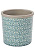 Кашпо керамическое, L Tuscany Blue Indoor Pots Collection Burgon & Ball на VALLES.TOP