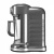 Блендер KitchenAid Magnetic Drive 5KSB5080EMS серебряный медальон на VALLES.TOP