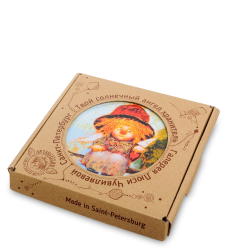 ANG- 12 Магнит "Ангел с сердечком" 10х10 на VALLES.TOP