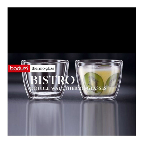 Набор термобокалов Bodum Bistro, 0.45л, цвет прозрачный на VALLES.TOP