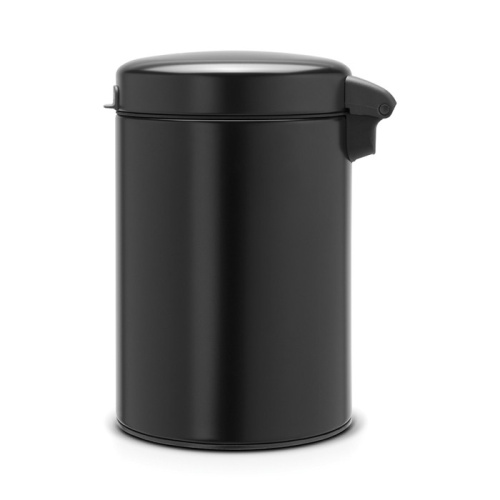Бак Brabantia newicon мусорный, настенный, черный матовый, 3 л на VALLES.TOP