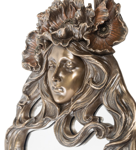 Зеркало Veronese Цветок мака WS-587 на VALLES.TOP