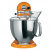 Миксер KitchenAid Artisan с откидным блоком, настольный, мандариновый Миксер KitchenAid Artisan с откидным блоком, настольный, мандариновый на VALLES.TOP