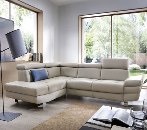 Диван Gala Collezione Ancona угловой в коже на VALLES.TOP