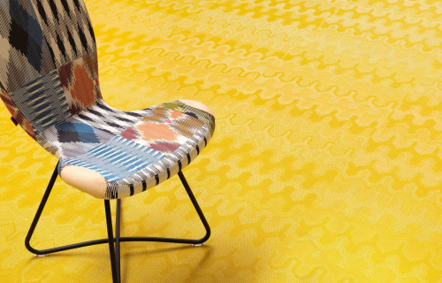 Пол Bolon Missoni Optical Pineapple плетеный, виниловый, 2000х25000х3 мм на VALLES.TOP