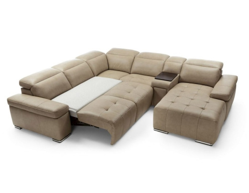 Диван Gala Collezione Domo угловой, модульный в коже на VALLES.TOP