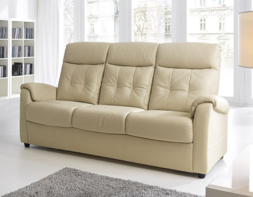 Диван Gala Collezione Choco трехместный в коже на VALLES.TOP