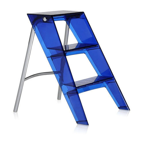 Стремянка Kartell Upper синяя на VALLES.TOP