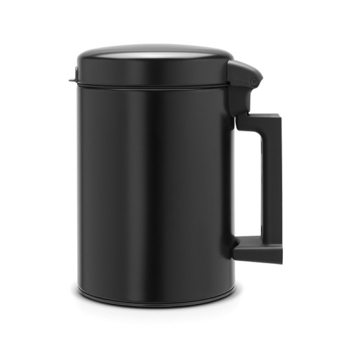 Бак Brabantia newicon мусорный, настенный, черный матовый, 3 л на VALLES.TOP