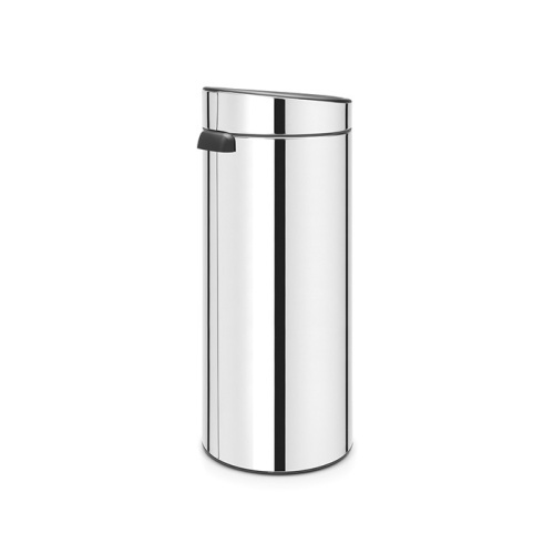 Бак Brabantia Touch Bin New мусорный, стальной полированный, 30 л на VALLES.TOP