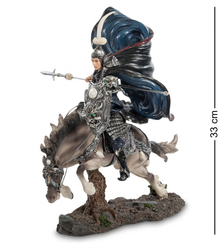 Статуэтка Veronese Китайский воин на коне WS-758 на VALLES.TOP