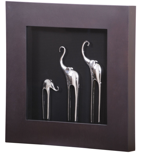 Панно Mart Gallery Три слона венге на VALLES.TOP